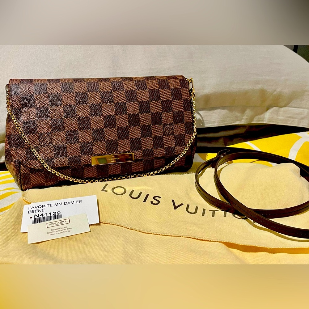 Louis Vuitton favorite MM damier ebene